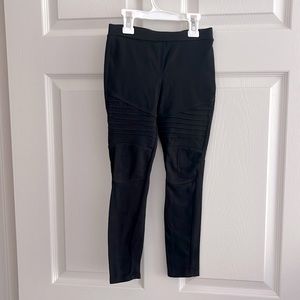 Girls Art Class Moto Leggings size S